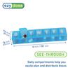 EZY Dose 7-day Pill Reminder, Large Size (6 in L x 1 3/8 in W x 7/8 in H) view 2