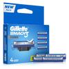 Gillette Mach 3 Turbo Manual Shaving Razor Blades - 4s Pack (Cartridge) view 1