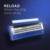 Gillette Mach 3 Turbo Manual Shaving Razor Blades - 4s Pack (Cartridge) view 3