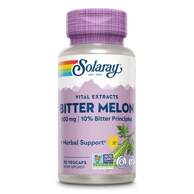 Solaray - Bitter Melon Extract, 500 mg, 30 capsules
