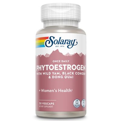 Solaray One Daily Phytoestrogen Supplement, 30 Count