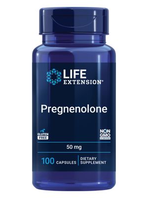 Life Extension Pregnenolone - 50 Mg, 100 Capsules (00302)
