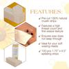 Gigi Natural Muslin Strips, Small, 100 Strips view 4