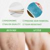 Clean + Easy Large (Leg) Cloth Strips for Full Body Hair Removal Treatment, Removes Fine to Coarse Hairs, Ideal for Sensitive Skin, 3"x9" (100 Count) view 3