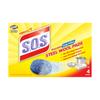S.O.S. Steel Wool Soap Pads, 4 Count view 1