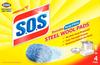 S.O.S. Steel Wool Soap Pads, 4 Count view 2
