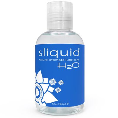 Sliquid H20 Intimate Lube Glycerine and Paraben Free Bottle, 4.2 oz/124 ml