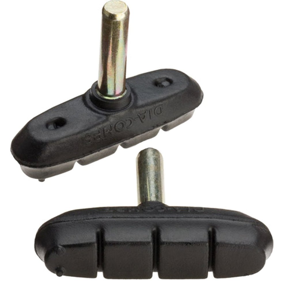 Dia-Compe Opc-12 Cantilever Pads (Black, Bag-4)