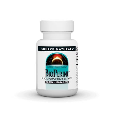 Source Naturals, BioPerine, 120 Tablets