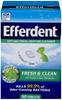 Efferdent Plus Anti-Bacterial Denture Cleanser, Minty Fresh, 78 Count view 1