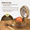 Terra Cotta Sugar Saver | Food-Safe Softener for Cookies, Marshmallows, Dried Fruits, Spices, and More | Hummingbird Design | Reusable Moisture Keeper Made of Durable Clay | JBK Pottery Kitchen Tool view 4