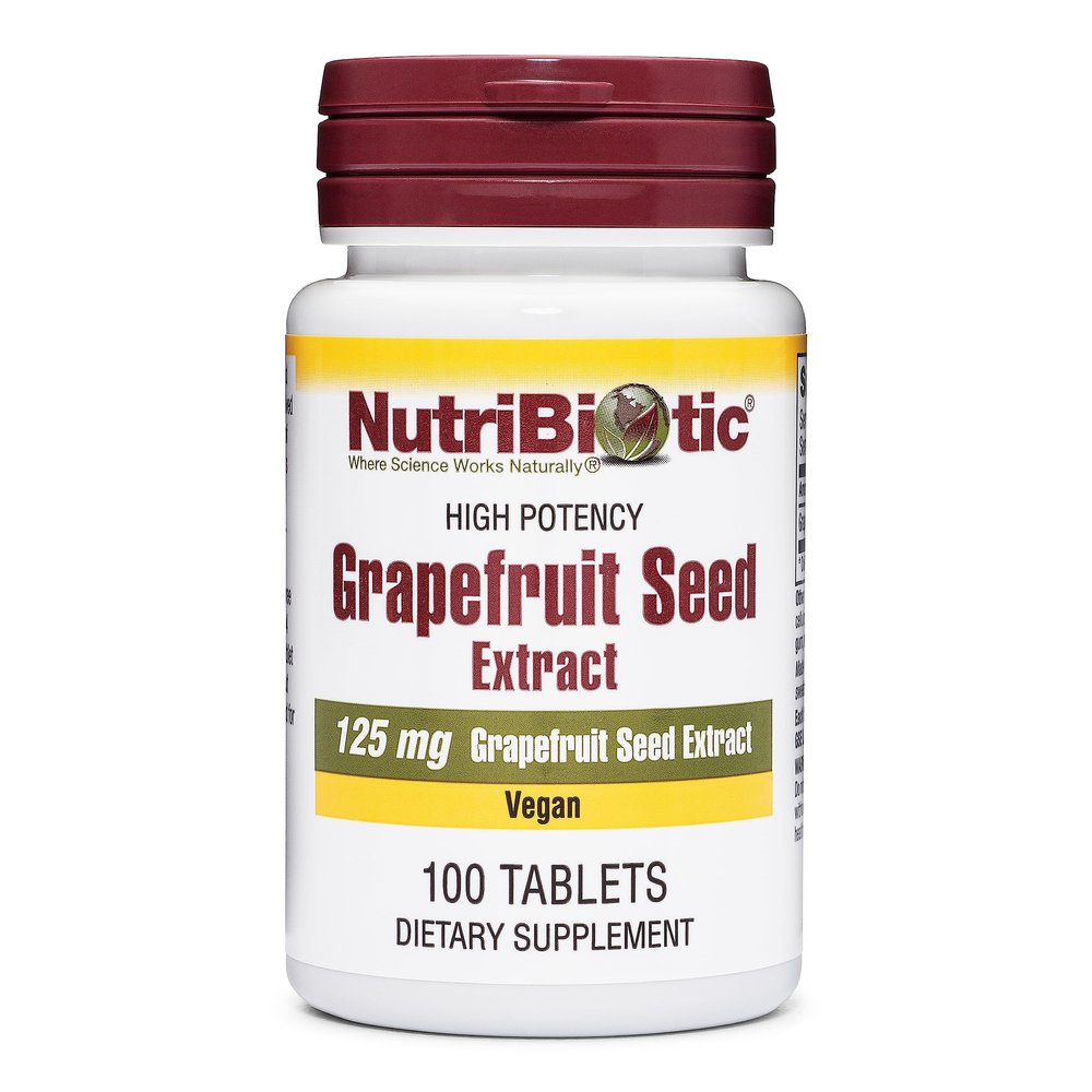 100: Nutribiotic Gse Tablets, 125 mg, 100 Count