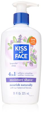 Kiss My Face Moisturizing Shave Lavender And Shea 11 Ounces