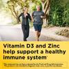 Nature Made Calcium Magnesium Zinc Tablets with Vitamin D, 300 Count view 2