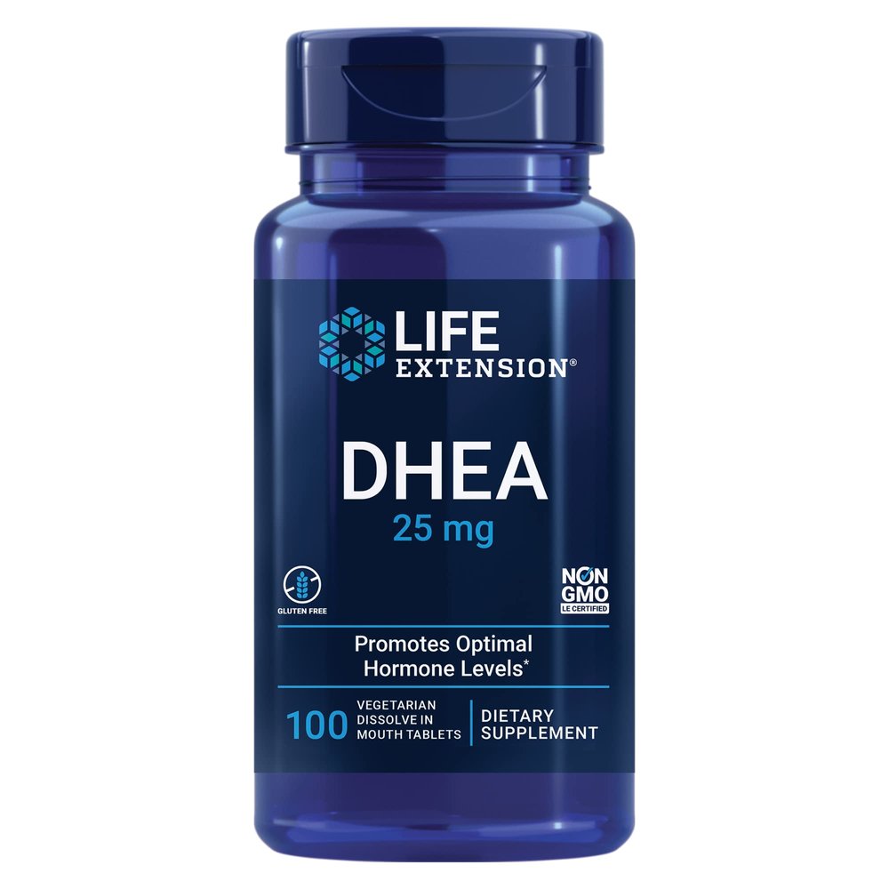 Life Extension DHEA 25 Mg Tablets 100-Count