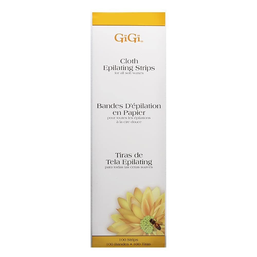 GiGi Cloth Epilating Strips, Small, 100 Strips