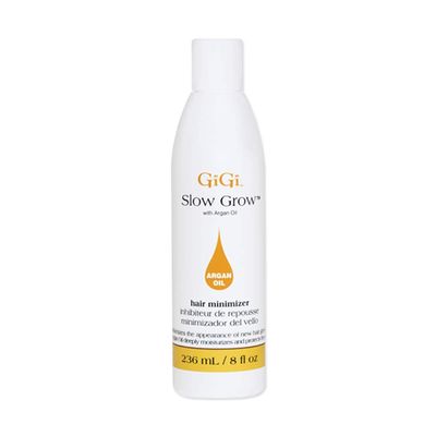 Gigi Slow Grow Lotion with Argan Oil, 8 Ounce