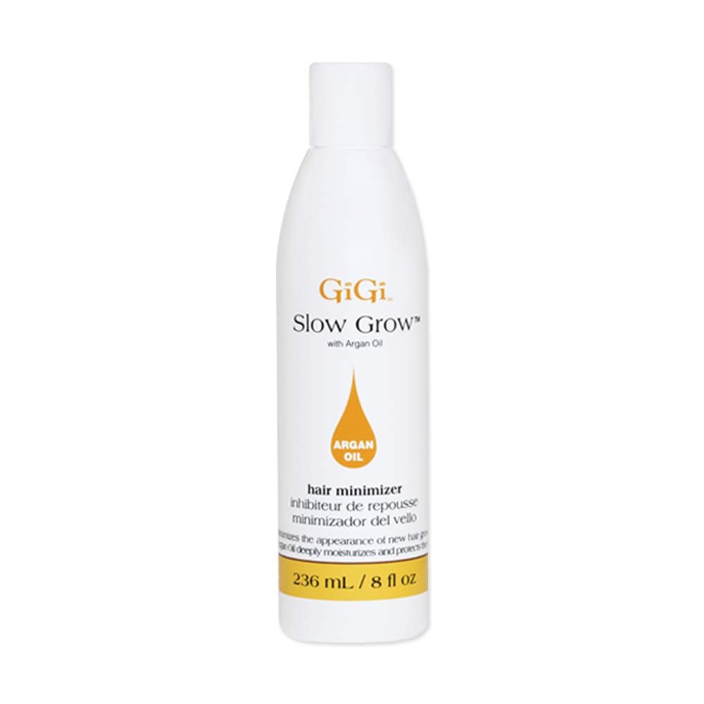 Gigi Slow Grow Lotion with Argan Oil, 8 Ounce