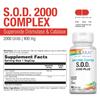 Solaray S.O.D. 2000 Plus, 400 mg, 100 Count view 2