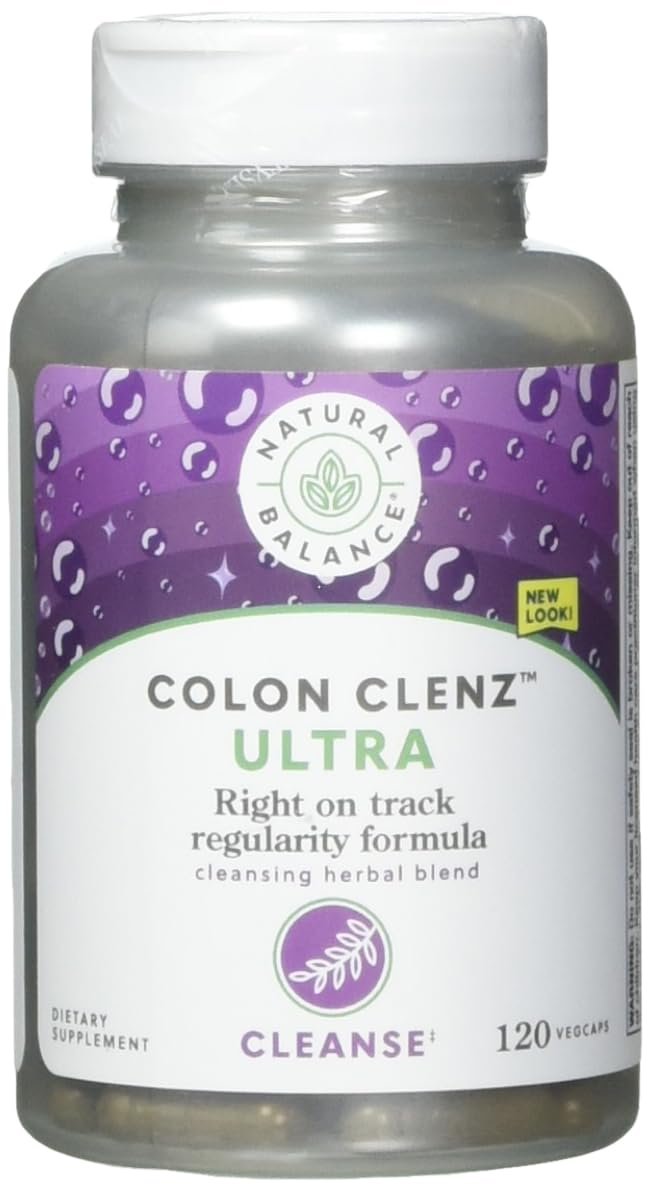 Natural Balance Ultra Colon Clenz, 120 Vegetarian Capsules