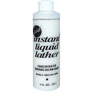 GABELS Instant Liquid Lather Concentrated Shaving Cream Soap 8oz/240ml by Gabels