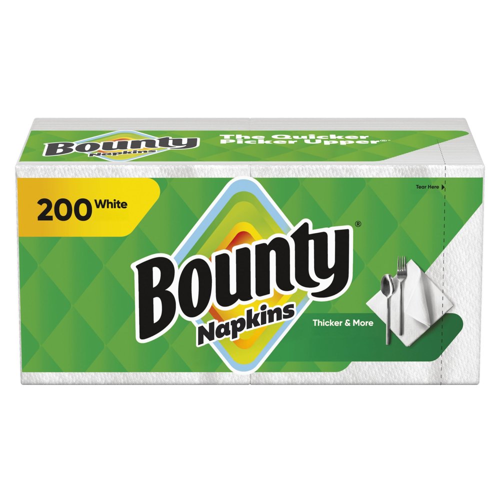 Bounty Paper Napkins, 200 Count