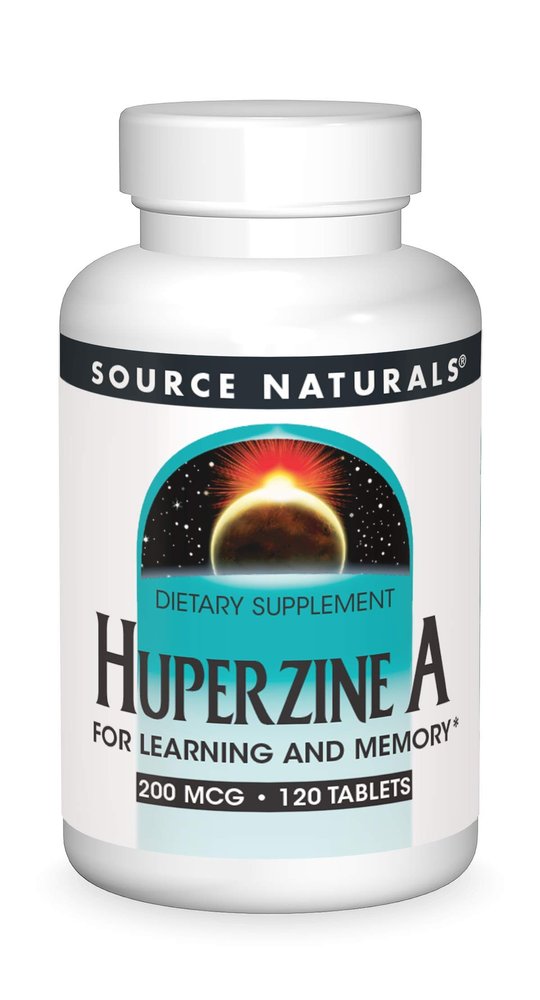 Source Naturals Huperzine A 200mcg 1/120 Tablets AD