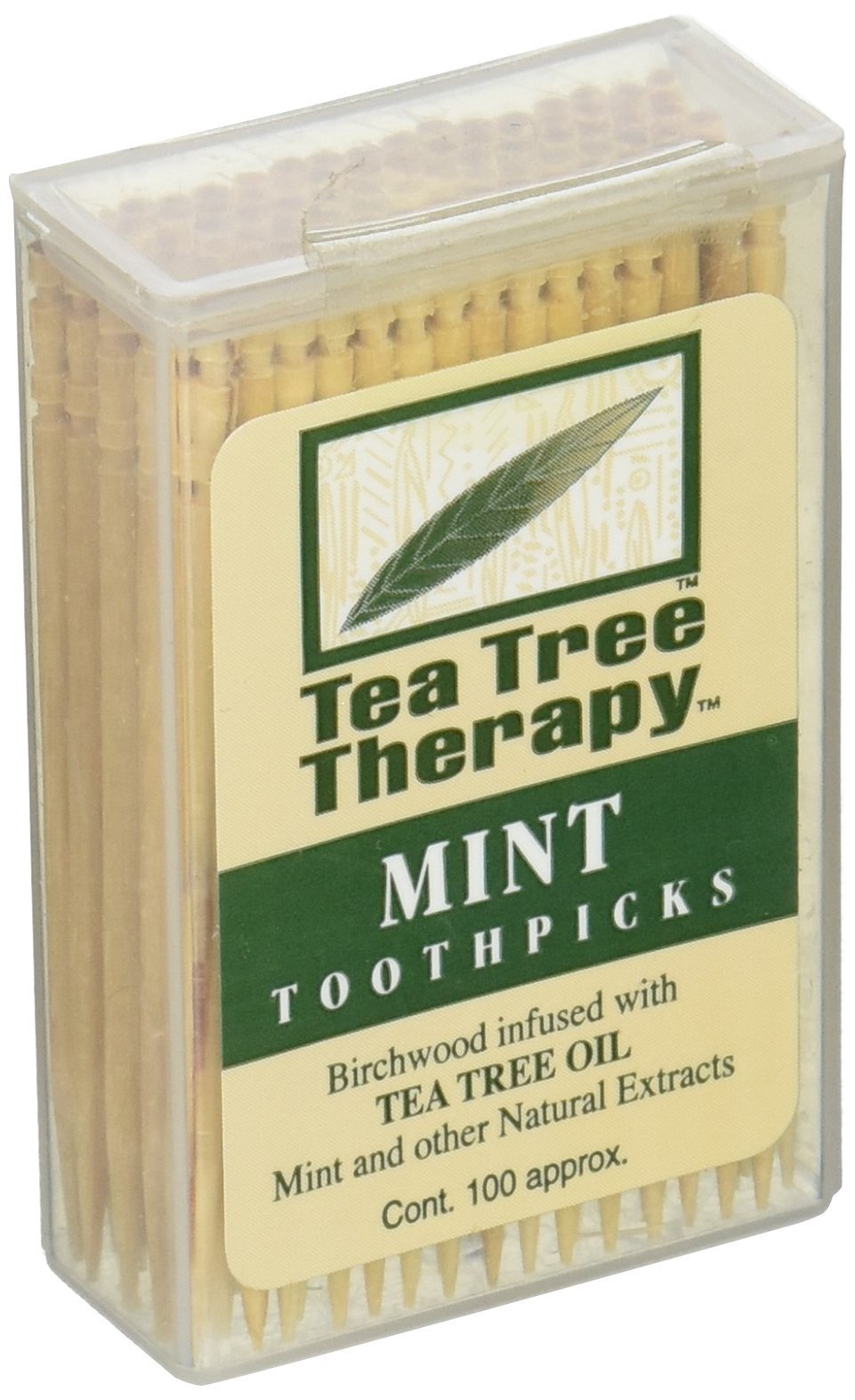 Tea Tree Thrpy Toothpicks 100 Count