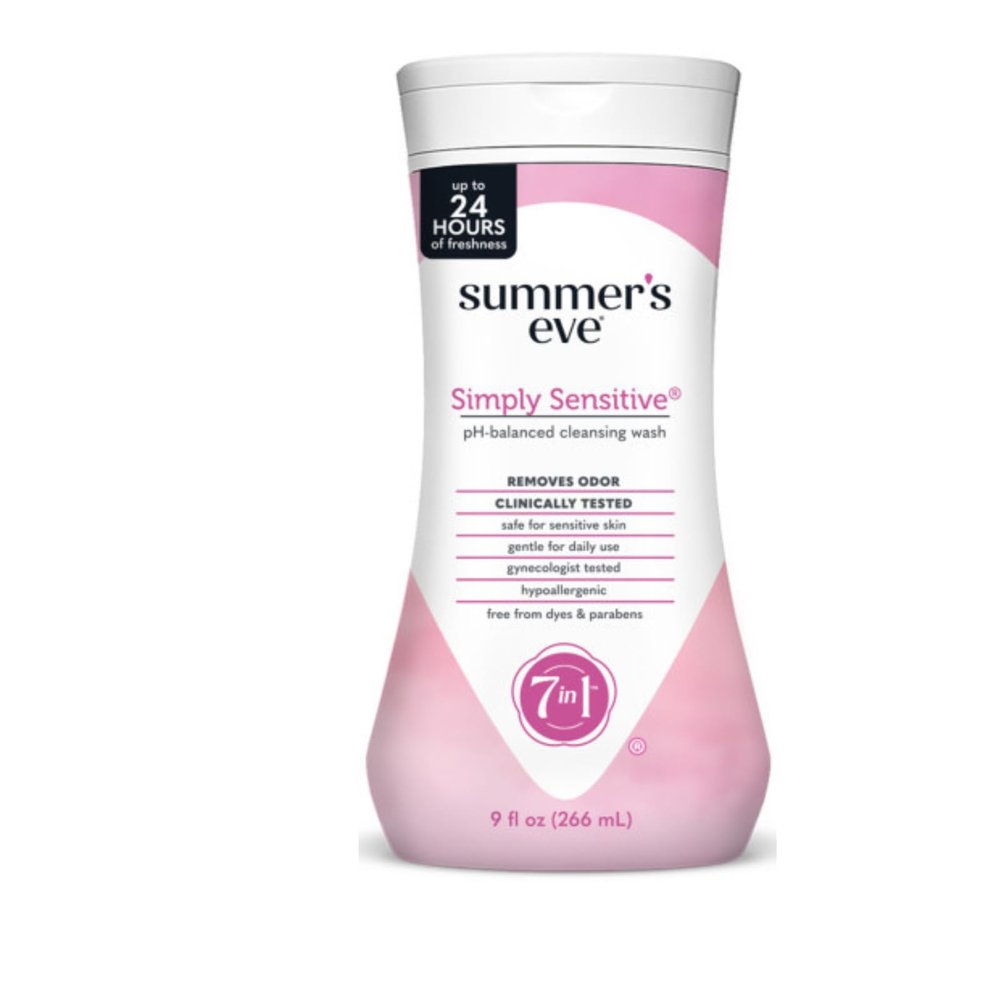 Feminine Wash for Sensitive Skin By Summers Eve, 9 Ounce