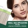 Clean Plus Easy Face Wood Applicator Spatula, Small, 100 Count view 4
