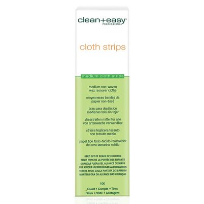 Clean + Easy Cloth Waxing Strips Medium Bikini, 100 Count