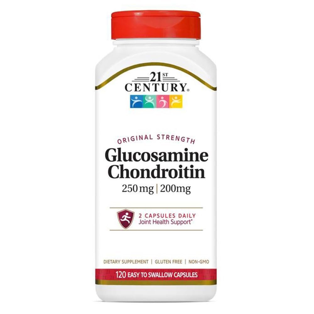 21st Century Glucosamine & Chondroitin Original Formula 120 Capsules