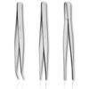 ANEX stainless tweezers 3 pcs set with case No.1093 Made in japan view 1