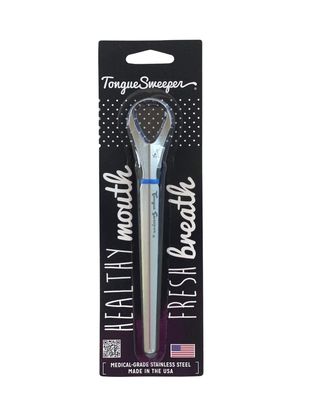 Tongue Sweeper Model P Stainless Steel Tongue Cleaner
