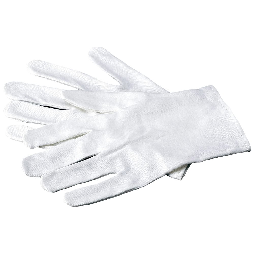 Carex Health Brands Soft Hands Cotton Gloves Large