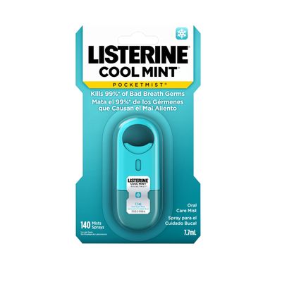 Listerine Pocket Mist Cool Mint Pack of 7.7 ml