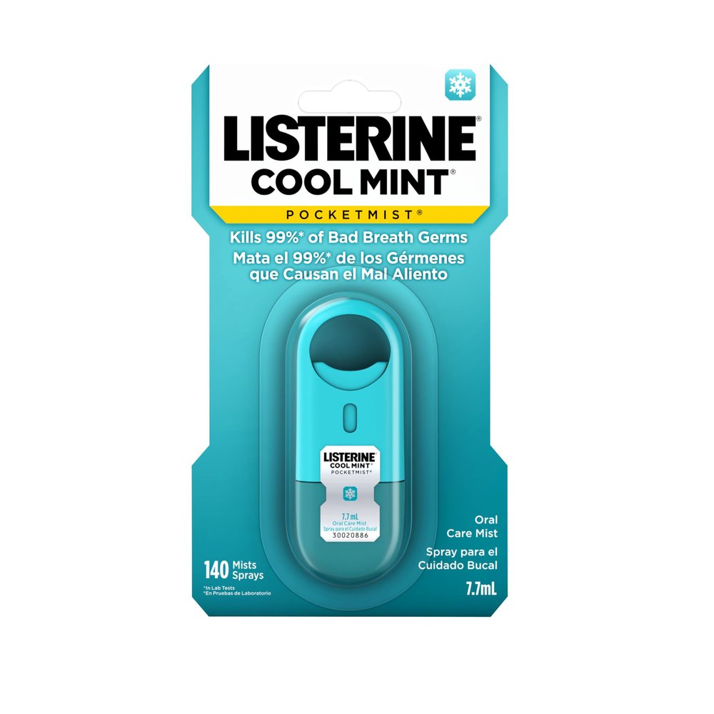 Listerine Pocket Mist Cool Mint Pack of 7.7 ml