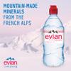Evian Mineral water, Naturally Filtered Drinking water, 750ml Bottled Water Crafted by Nature, Case of 12 x 750ml Sports Cap Water Bottles view 2