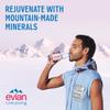 Evian Mineral water, Naturally Filtered Drinking water, 750ml Bottled Water Crafted by Nature, Case of 12 x 750ml Sports Cap Water Bottles view 3