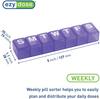 Ezy Dose Weekly (7-day) Classic Pill Planner (Medium) view 4