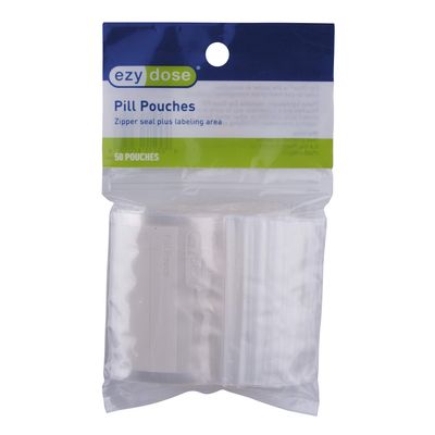Ezy Dose Disposable Pill Pouches - 50 Count