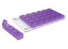 Ezy-Dose Four-A-Day Weekly, One Day At a Time Medication Organizer, Medium by Ezy Dose view 4