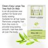 Clean + Easy Special Blend Large Leg Wax Refills, Tea Tree Creme, 8.4 Ounce view 3