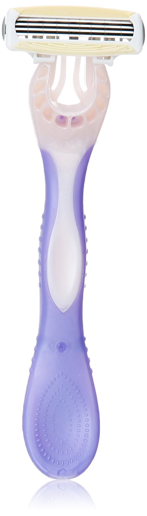 Schick Quattro for Women Disposable Razors for Sensitive Skin, 3 Count (Pack of 2)