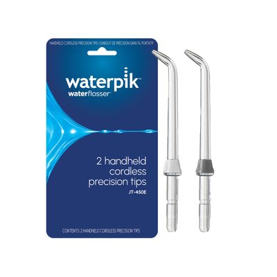 Waterpik JT-450E Dental Water Jet Replacement High Pressure Jet Tips Pack of 2
