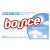Bounce Fabric Softener Dryer Sheets, Free & Gentle, 120 Count view 1