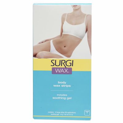 Surgi-Care Surgi-Wax Wax Honey Body Wax Strips