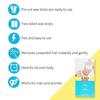 Surgi-Care Surgi-Wax Wax Honey Body Wax Strips view 3
