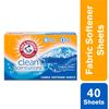 Arm & Hammer Fresh 'N Soft Fabric Softener Sheets, Clean Burst, 40 Count view 4