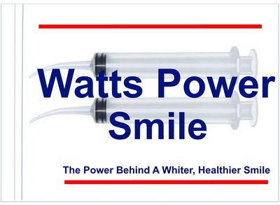 Watts - 2 Large Syringe Oral Irrigators with Tapered Deep Reach Tips for Crowns, Bridges, Oral Pockets and More - 10ml